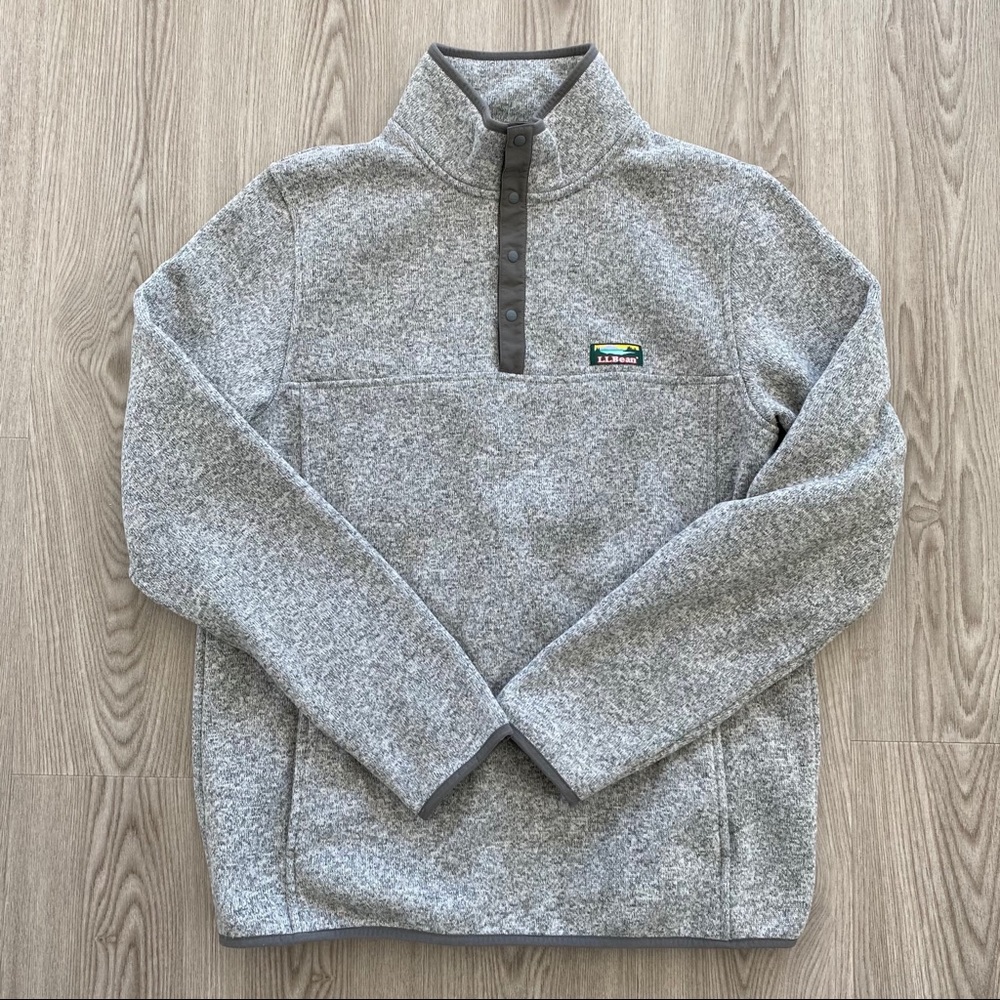 LL Bean Sweater Fleece Pullover